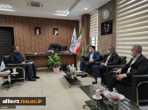 دیدار ریاست دانشگاه فنی و حرفه ای استان البرز با نماینده محترم استان در مجلس شورای اسلامی