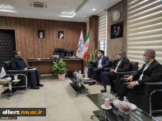 دیدار ریاست دانشگاه فنی و حرفه ای استان البرز با نماینده محترم استان در مجلس شورای اسلامی