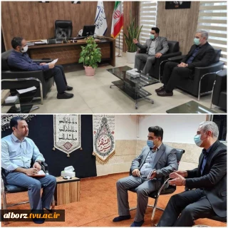 نشست ریاست دانشگاه فنی و حرفه ای استان البرز با نمایندگان محترم کرج در مجلس شورای اسلامی
